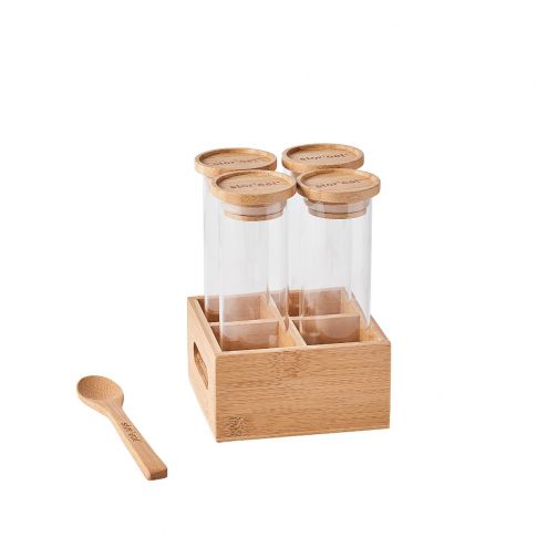 SET OF 4 STOR EAT SPICES JARS 180ML
